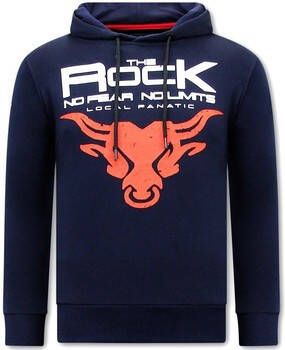 Local Fanatic Sweater Hoodie Print The Rock