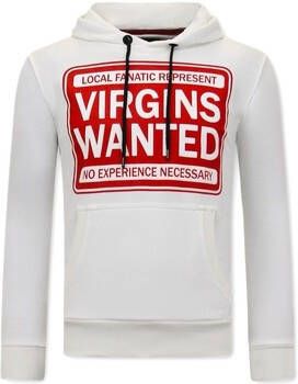 Local Fanatic Sweater Hoodie Print Virgins Wanted