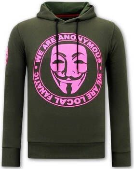 Local Fanatic Sweater Hoodie Print We Are Anonymous