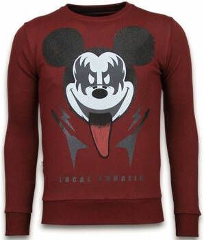 Local Fanatic Sweater Kiss My Mickey Rhinestone