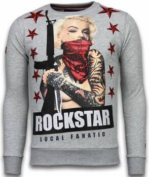 Local Fanatic Sweater Marilyn Rockstar Rhinestone