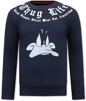 Local Fanatic Sweater Print Thug Life