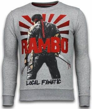 Local Fanatic Sweater Rambo Rhinestone Licht