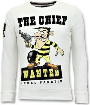 Local Fanatic Sweater Rhinestones The Chief Wanted