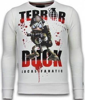 Local Fanatic Sweater Terror Duck Rhinestone