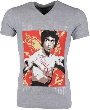 Local Fanatic T-shirt Korte Mouw Bruce Lee The Dragon
