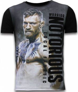 Local Fanatic T-shirt Korte Mouw Conor Notorious Fighter Digital