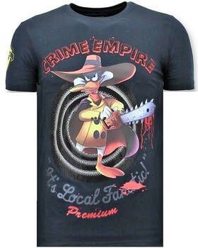 Local Fanatic T-shirt Korte Mouw Crime Empire