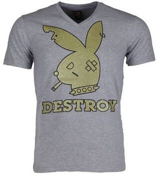 Local Fanatic T-shirt Korte Mouw Destroy
