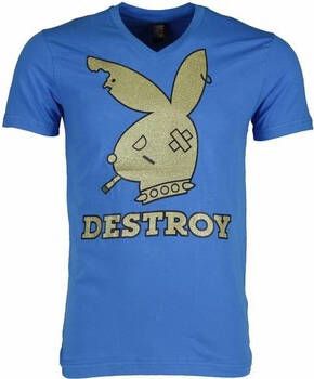 Local Fanatic T-shirt Korte Mouw Destroy