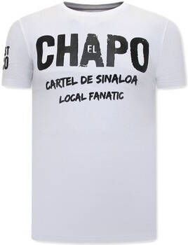 Local Fanatic T-shirt Korte Mouw EL Chapo Cartel De Sinaloa