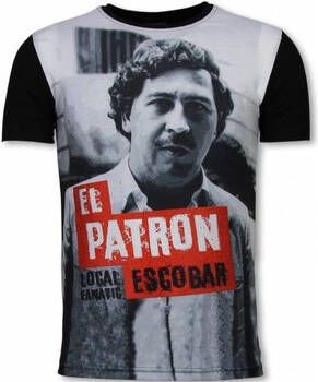 Local Fanatic T-shirt Korte Mouw El Patron Escobar Digital