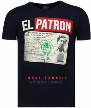 Local Fanatic T-shirt Korte Mouw El Patron Narcos Billionaire