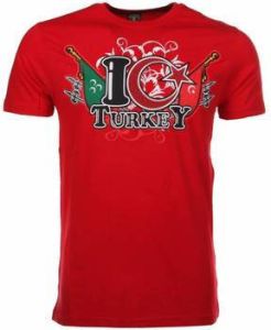 Local Fanatic T-shirt Korte Mouw I Love Turkey