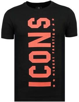 Local Fanatic T-shirt Korte Mouw ICONS Vertical Luxe Z