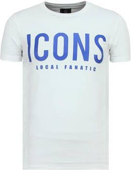 Local Fanatic T-shirt Korte Mouw ICONS W