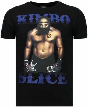 Local Fanatic T-shirt Korte Mouw Kimbo Slice Rhinestone