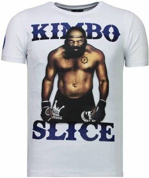 Local Fanatic T-shirt Korte Mouw Kimbo Slice Rhinestone