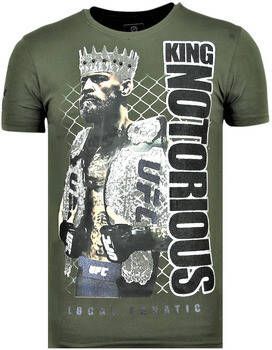 Local Fanatic T-shirt Korte Mouw King Notorious Zomer G