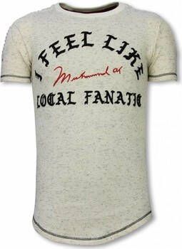 Local Fanatic T-shirt Korte Mouw Longfit I Feel Like Muhammad
