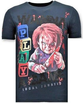 Local Fanatic T-shirt Korte Mouw Luxe Chucky Childs Play
