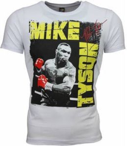 Local Fanatic T-shirt Korte Mouw Mike Tyson Glossy Print