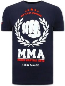 Local Fanatic T-shirt Korte Mouw MMA Fighter