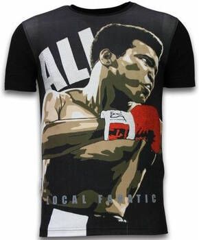 Local Fanatic T-shirt Korte Mouw Muhammad Ali Digital Rhinestone