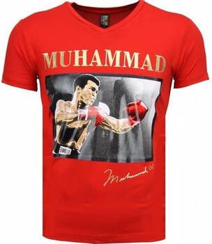 Local Fanatic T-shirt Korte Mouw Muhammad Ali Glossy Print
