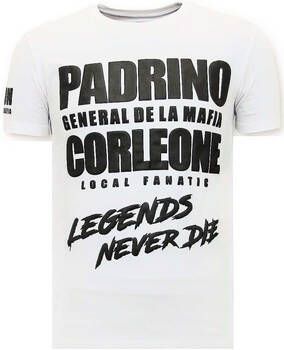 Local Fanatic T-shirt Korte Mouw Padrino Corleone