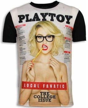 Local Fanatic T-shirt Korte Mouw Playtoy The College Issue Digital