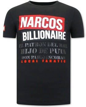 Local Fanatic T-shirt Korte Mouw Prin Narcos