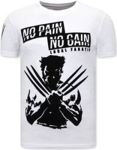 Local Fanatic T-shirt Korte Mouw Prin Wolverine X Man
