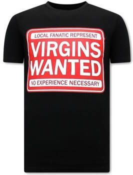 Local Fanatic T-shirt Korte Mouw Print Virgins Wanted