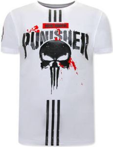 Local Fanatic T-shirt Korte Mouw Punisher