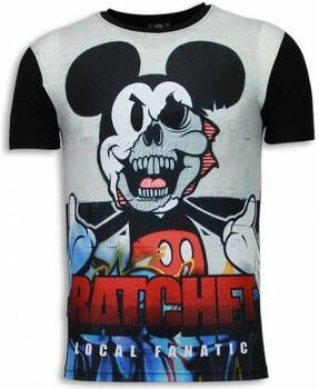 Local Fanatic T-shirt Korte Mouw Ratchet Mickey Digital Rhinestone