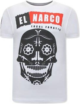 Local Fanatic T-shirt Korte Mouw S Print El Narco