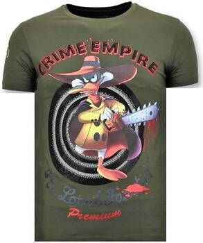 Local Fanatic T-shirt Korte Mouw Stoere Crime Empire