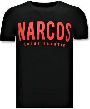 Local Fanatic T-shirt Korte Mouw Stoere Narcos Pablo Escobar