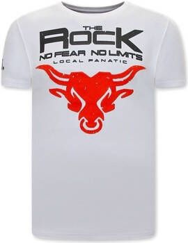 Local Fanatic T-shirt Korte Mouw The Rock