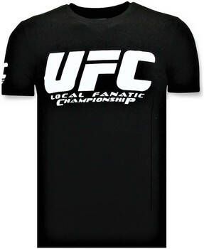 Local Fanatic T-shirt Korte Mouw UFC Championship Print