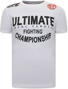 Local Fanatic T-shirt Korte Mouw Ultimate Fighting