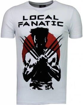 Local Fanatic T-shirt Korte Mouw Flockprint