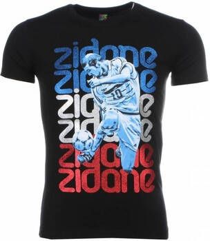 Local Fanatic T-shirt Korte Mouw Zidane Print