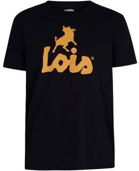 Lois T-shirt Korte Mouw Klassiek T-shirt met logo