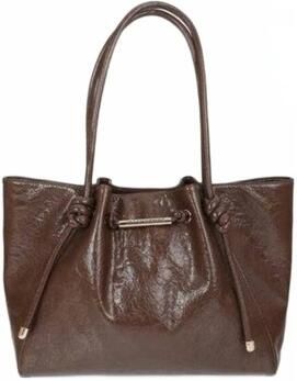 Lola Casademunt Tas Shopper With Metal Tube Detail With Die