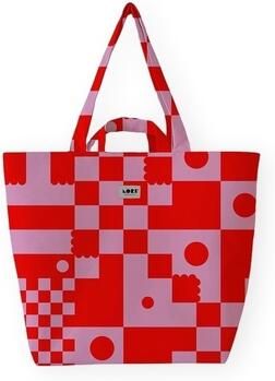 Lori Barcelona Boodschappentas Tramma Bag Red Pink