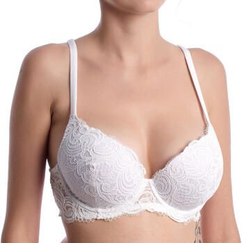Lormar Balconette bh PLUNGE-FRIZZANTE-BLANCO