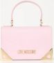 Love Moschino Vitello Cross Body Tas Pink Dames - Thumbnail 1