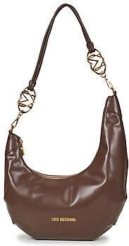 Love Moschino schoudertas Jewel donkerbruin - Foto 4